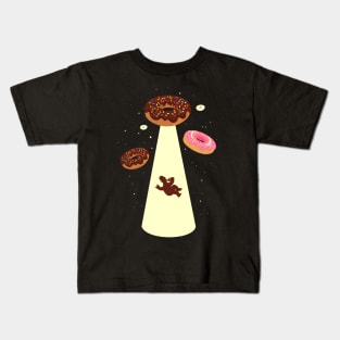 Donut UFO Kids T-Shirt